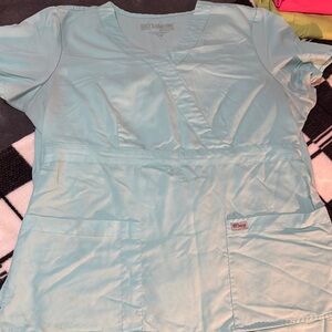 Grey's Anatomy Light Blue Scrub Top